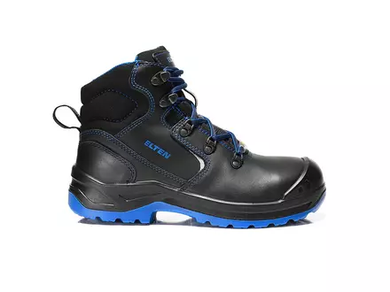 Elten Lena Black-Blue Mid veiligheidsschoenen dames S3 SRC ESD