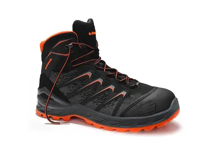 Lowa Larrox Work GTX Black Mid veiligheidsschoen S3 CI HI HRO SRC