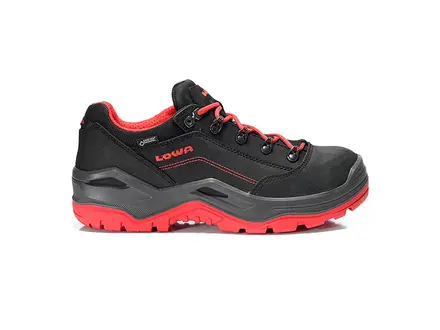 Lowa Renegade Work GTX Red LO veiligheidsschoen S3 CI HI HRO SRC