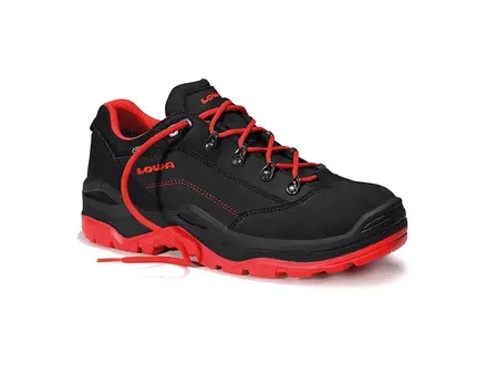 Lowa Renegade Work GTX Red LO veiligheidsschoen S3 CI HI HRO SRC