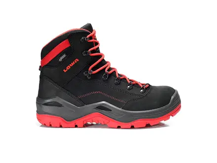 Lowa Renegade Work GTX Red Mid veiligheidsschoen S3 CI HI HRO SRC