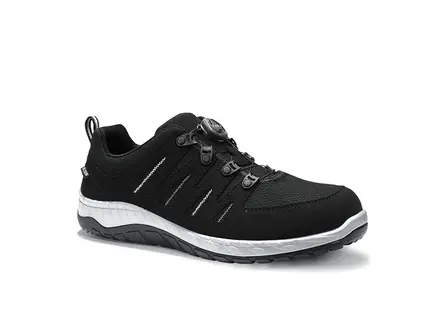 Elten Maddox Black-Grey Low veiligheidsschoen BOA-sluiting S3 SRC ESD