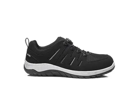 Elten Maddox Black-Grey Low veiligheidsschoen BOA-sluiting S3 SRC ESD