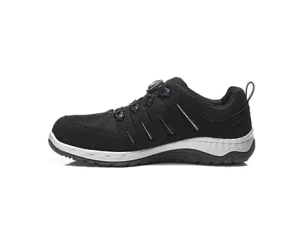 Elten Maddox Black-Grey Low veiligheidsschoen BOA-sluiting S3 SRC ESD