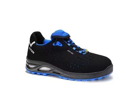 Elten Impulse Lady XXTL Blue Low veiligheidsschoen dames S1P SRC ESD