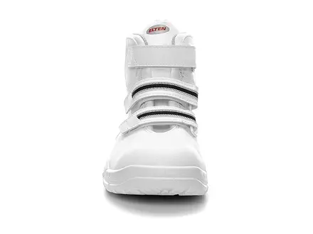Elten White Strap Mid veiligheidsschoen food klittenband S3 SRC ESD
