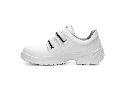 Elten White Strap Low veiligheidsschoen food klittenband S3 SRC ESD