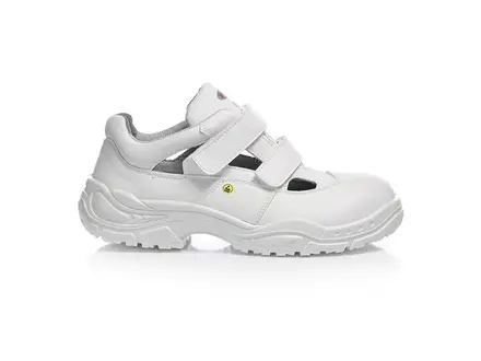 Elten White Easy Low veiligheidsschoen food klittenband S1 SRC ESD