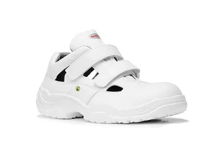 Elten White Easy Low veiligheidsschoen food klittenband S1 SRC ESD