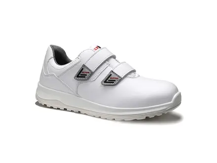 Elten White Grip Low veiligheidsschoen food klittenband S2 SRC ESD
