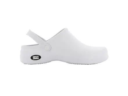 Safety Jogger Bestlight1 food werkklomp open hiel met bandje OB SRC zwart