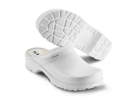 Sika 149 Comfort food werkklomp open hiel OB SRC wit