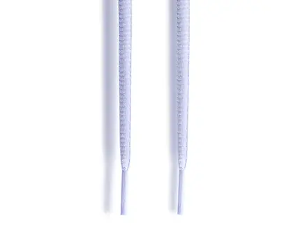 Atlas veters schoen laag 105 cm wit