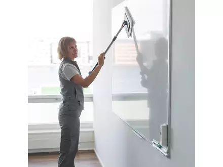 Vikan 549025 board en tafelmop Hook & Loop 25 cm wit