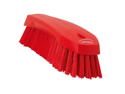 Vikan 38904 werkborstel hard 200 mm rood