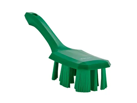Vikan 41792 afwasborstel hard korte steel UST 260 mm groen