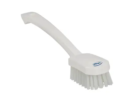 Vikan 30885 afwasborstel medium 260 mm wit