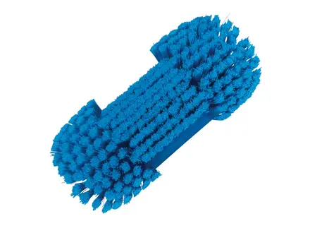 Vikan 70673 hoekverstelbare borstel met waterdoorvoer 240 mm blauw