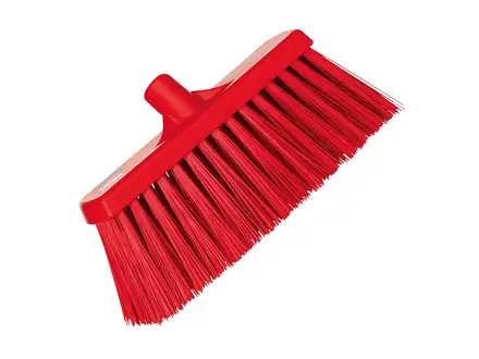 Vikan 29154 bezem zeer hard 330 mm rood