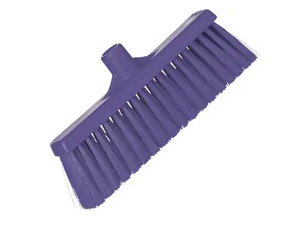 Vikan 31668 bezem medium recht 310 mm paars