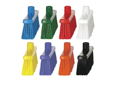 Vikan 31662 bezem medium recht 310 mm groen