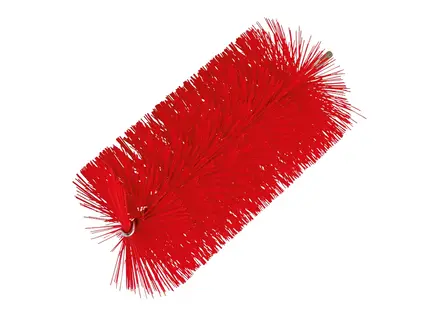 Vikan 53914 pijpborstel medium voor flexibele doorvoerkabel 90x200 mm rood