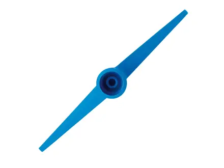 Vikan 29093 vloerschraper flexibel RVS blad 260 mm blauw
