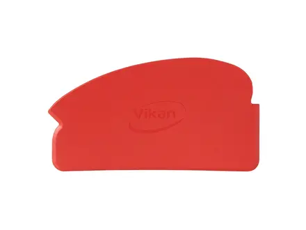 Vikan 40524 handschraper flexibel detecteerbaar polypropyleen 165 mm rood