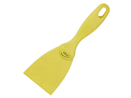 Vikan 40626 handschraper detecteerbaar polypropyleen 75 mm geel
