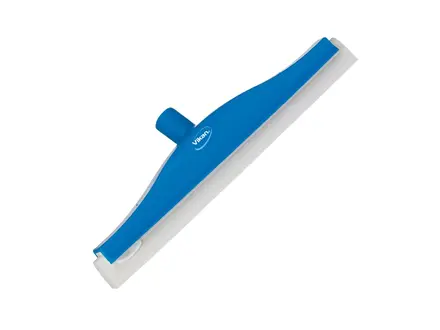 Vikan 77623 vloertrekker flexibele nek met vervangbaar rubber 400 mm blauw