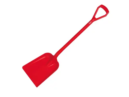 Vikan 56254 schop D-grip 1040 mm rood