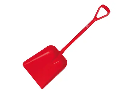 Vikan 56234 schop D-grip groot blad 1035 mm rood