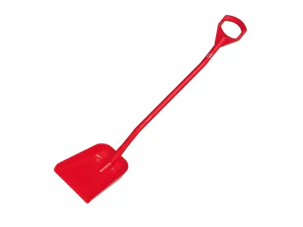 Vikan 56114 schop D-grip ergonomisch 1280 mm rood