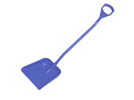 Vikan 56018 schop D-grip ergonomisch groot blad 1310 mm paars