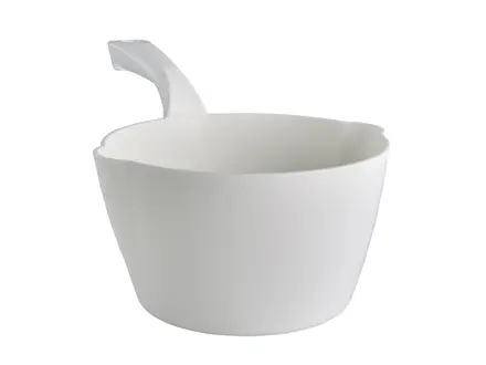 Vikan 56825 ronde handschep food polypropyleen 2000 ml wit