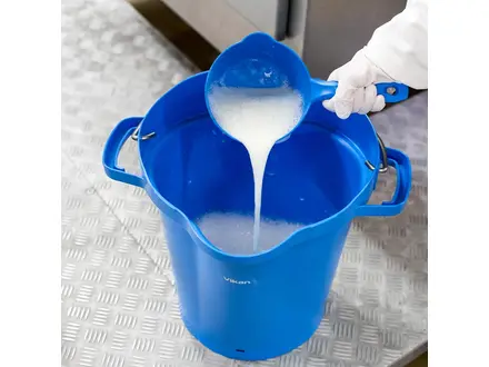 Vikan 56825 ronde handschep food polypropyleen 2000 ml wit