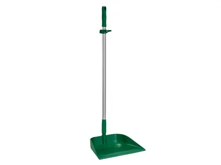 Vikan 56622 hygiënisch stofblik op steel 330 mm groen