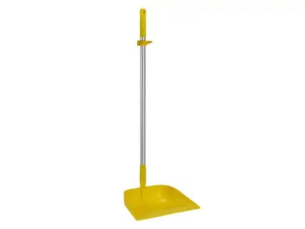 Vikan 56626 hygiënisch stofblik op steel 330 mm geel