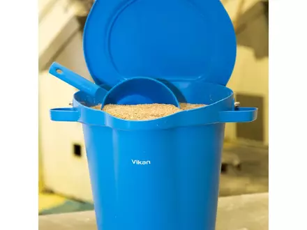 Vikan 56922 emmer met RVS hengsel 20 liter groen