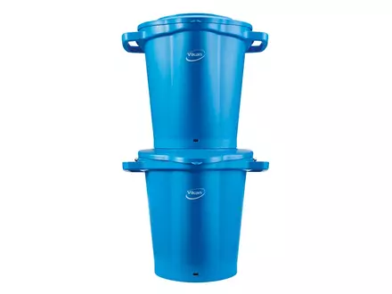 Vikan 56935 deksel voor emmer met 20 liter inhoud wit