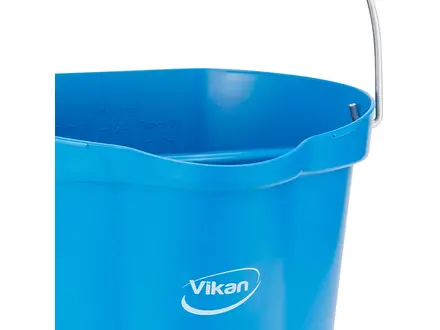 Vikan 56945 emmer lekvrij detecteerbaar polypropyleen 12 liter wit