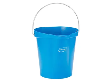 Vikan 5694 emmer detecteerbaar polypropyleen met RVS hengsel 12 liter