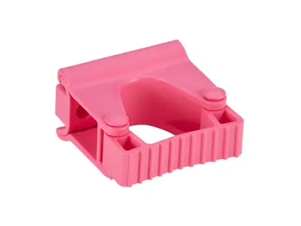 Vikan 10131 hygiënische wandbeugel grip band module 82 mm roze