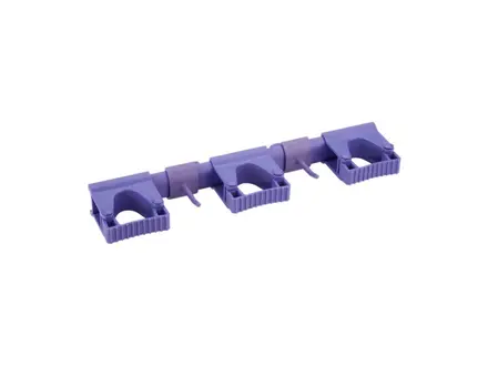 Vikan 10118 Hi-Flex hygiënisch muurbeugel systeem 42 cm paars