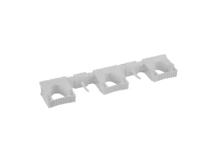 Vikan 10115 Hi-Flex hygiënisch muurbeugel systeem 42 cm wit