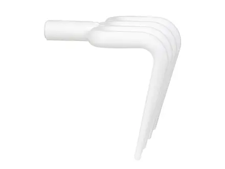 Vikan 56915 hark steelmodel 205 mm wit