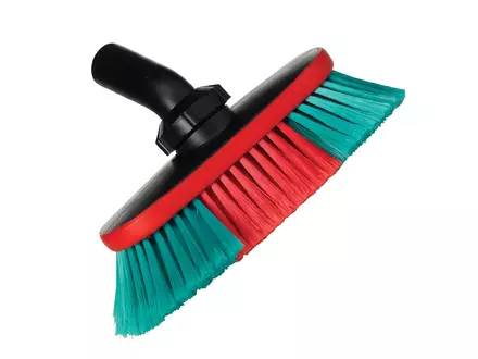 Vikan VTS 526852 voertuigborstel zacht waterdoorvoer 250 mm