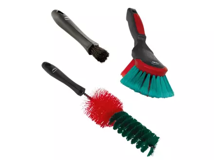 Vikan VTS 521052 voertuigborstel set 3 stuks