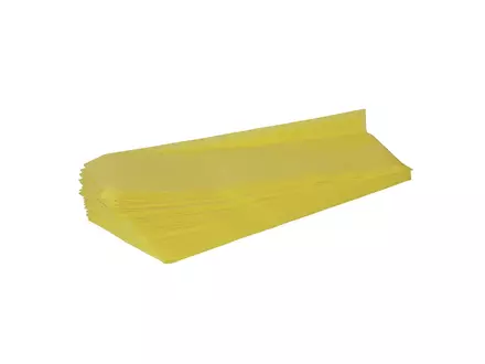 Stofwisdoek viscose geïmpregneerd 60x25 cm 20 gr geel