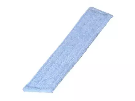 Vlakmop microvezel blauw 40 cm